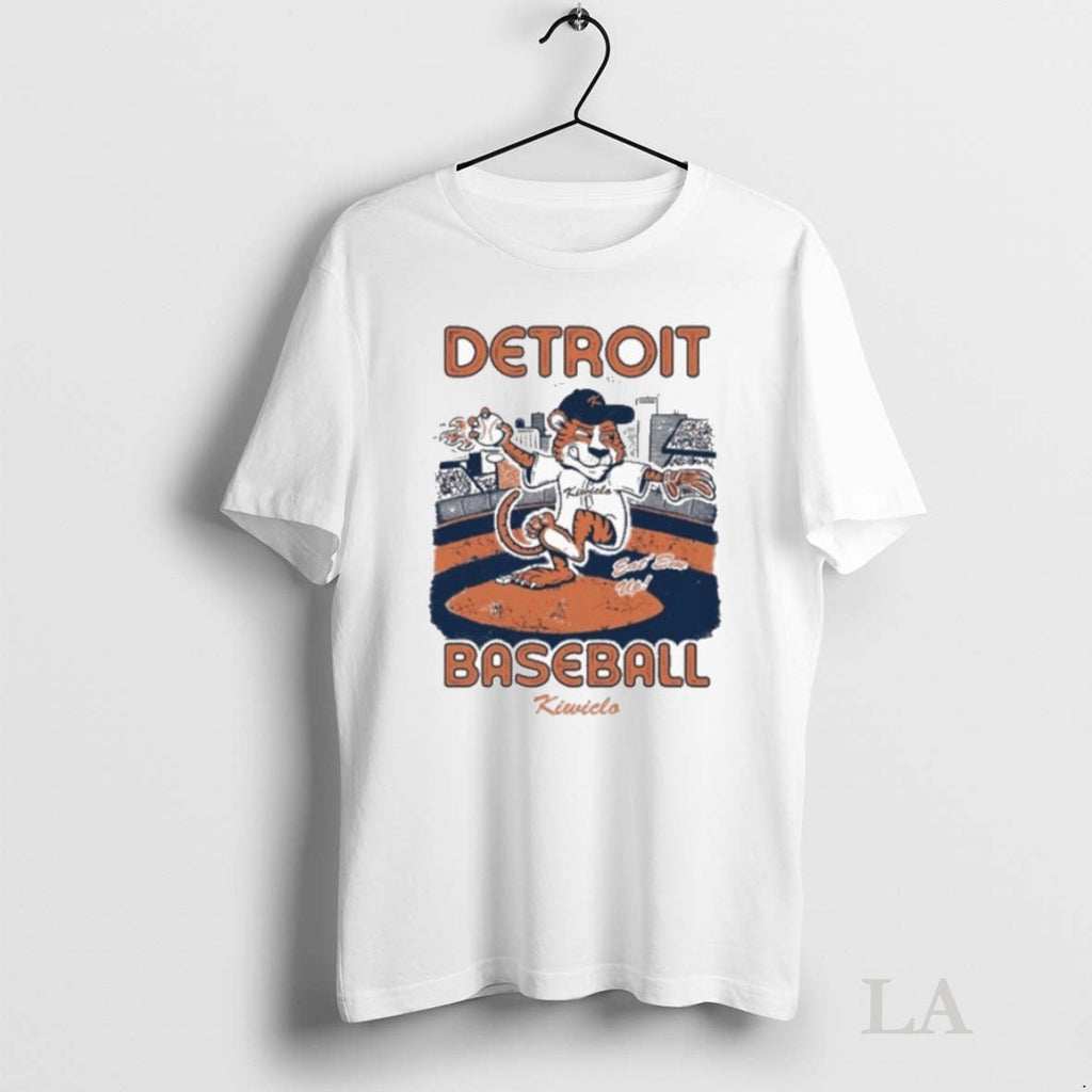 Original Detroit Tigers Eat Em Up Kiwiclo Mlb Mascot - Adult & Kids T-Shirts, Sweatshirts & Hoodies apparel design preview 1