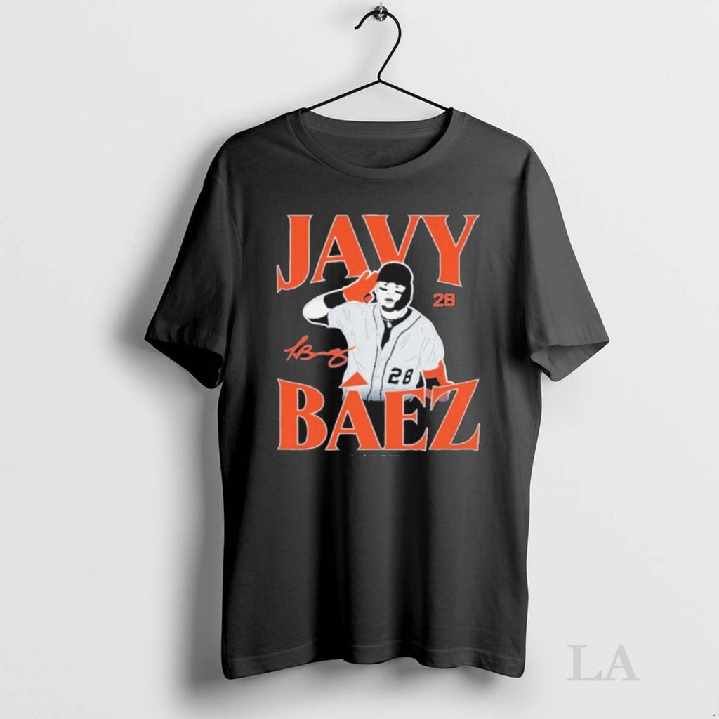 Original Detroit Tigers Javy Baez - Adult & Kids T-Shirts, Sweatshirts & Hoodies apparel design preview 1