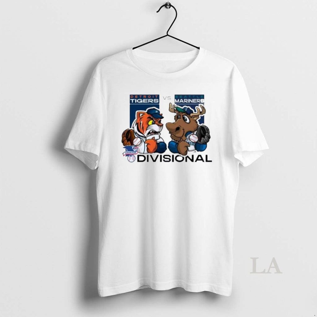 Original Detroit Tigers Vs Seattle Mariners 2025 Alds - Adult & Kids T-Shirts, Sweatshirts & Hoodies apparel design preview 1