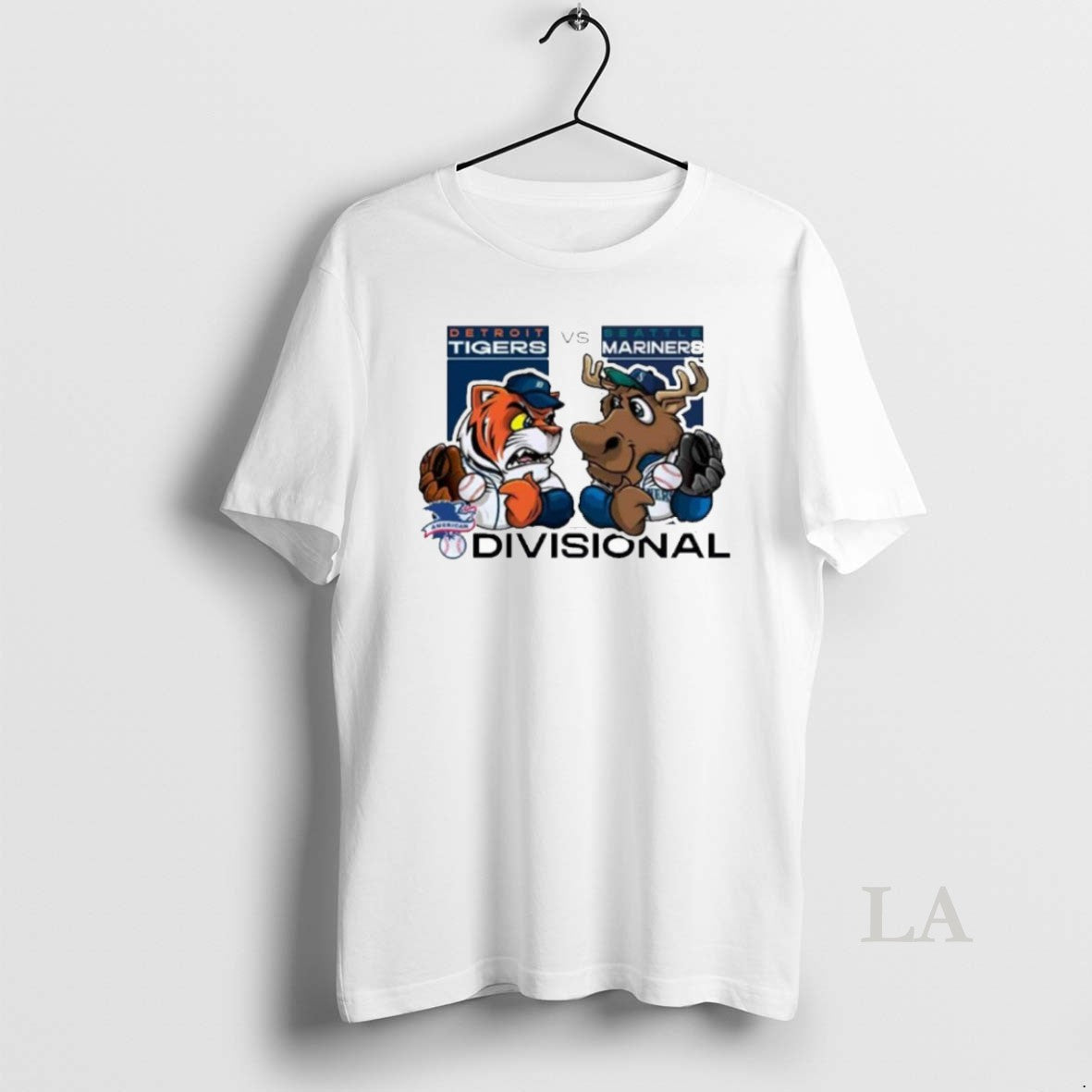 Original Detroit Tigers Vs Seattle Mariners 2025 Alds - Adult & Kids T-Shirts, Sweatshirts & Hoodies apparel design preview 1