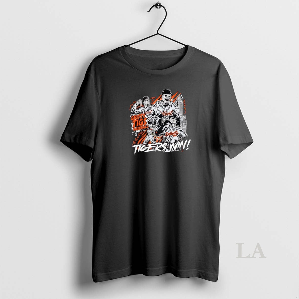 Original Detroit Tigers Gritty Tigs Baseball Win - Adult & Kids T-Shirts, Sweatshirts & Hoodies apparel design preview 1