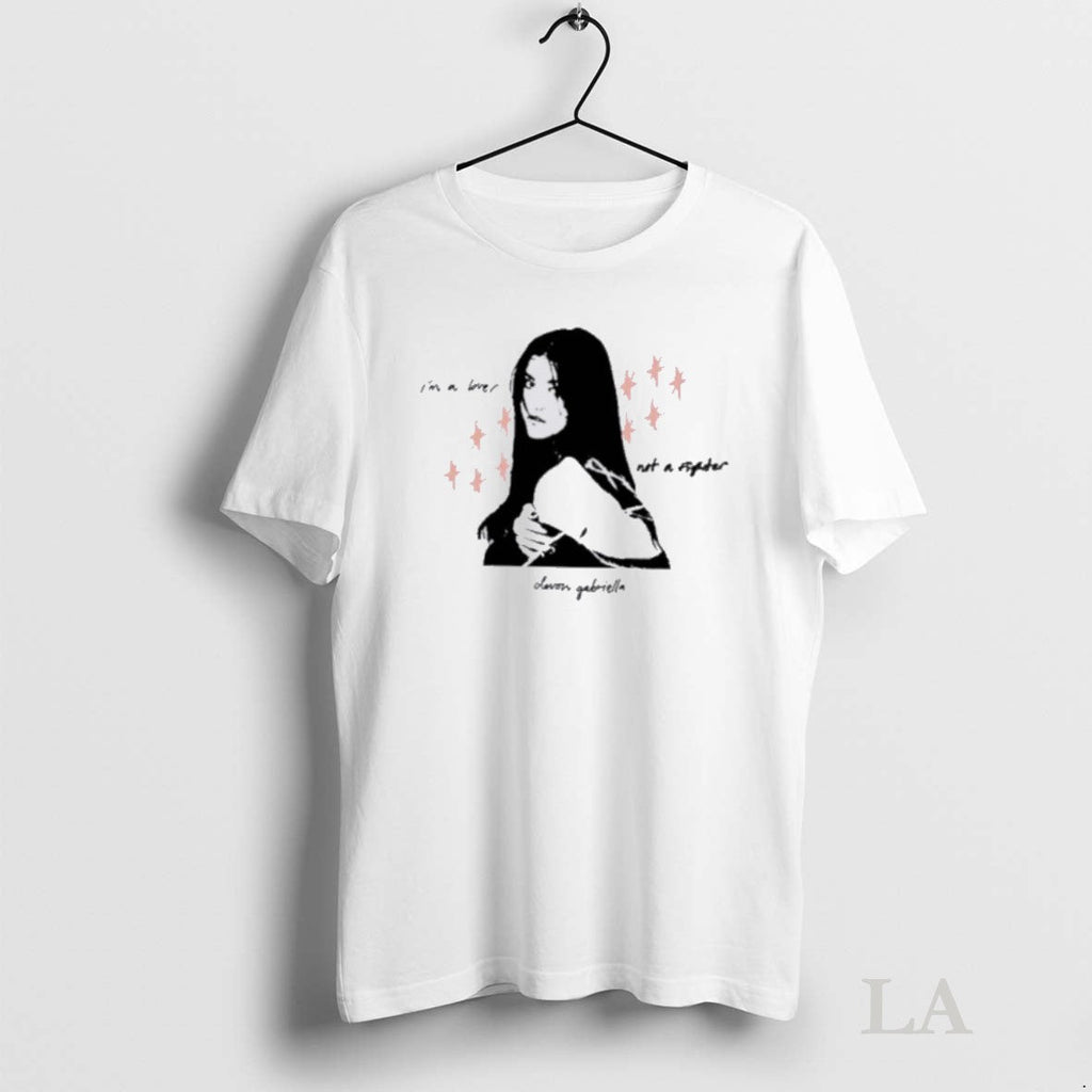 Original Devon Gabriella Im A Lover Not Fighter - Adult & Kids T-Shirts, Sweatshirts & Hoodies apparel design preview 1