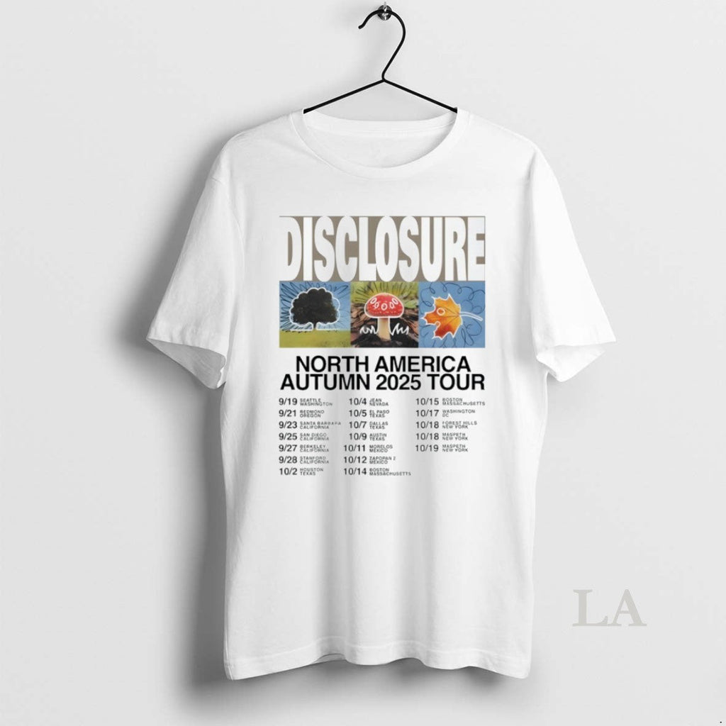 Original Disclosure North America Autumn Tour 2025 - Adult & Kids T-Shirts, Sweatshirts & Hoodies apparel design preview 1