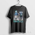 Original Dk Metcalf And Cal Raleigh Seattle - Adult & Kids T-Shirts, Sweatshirts & Hoodies apparel design preview 1