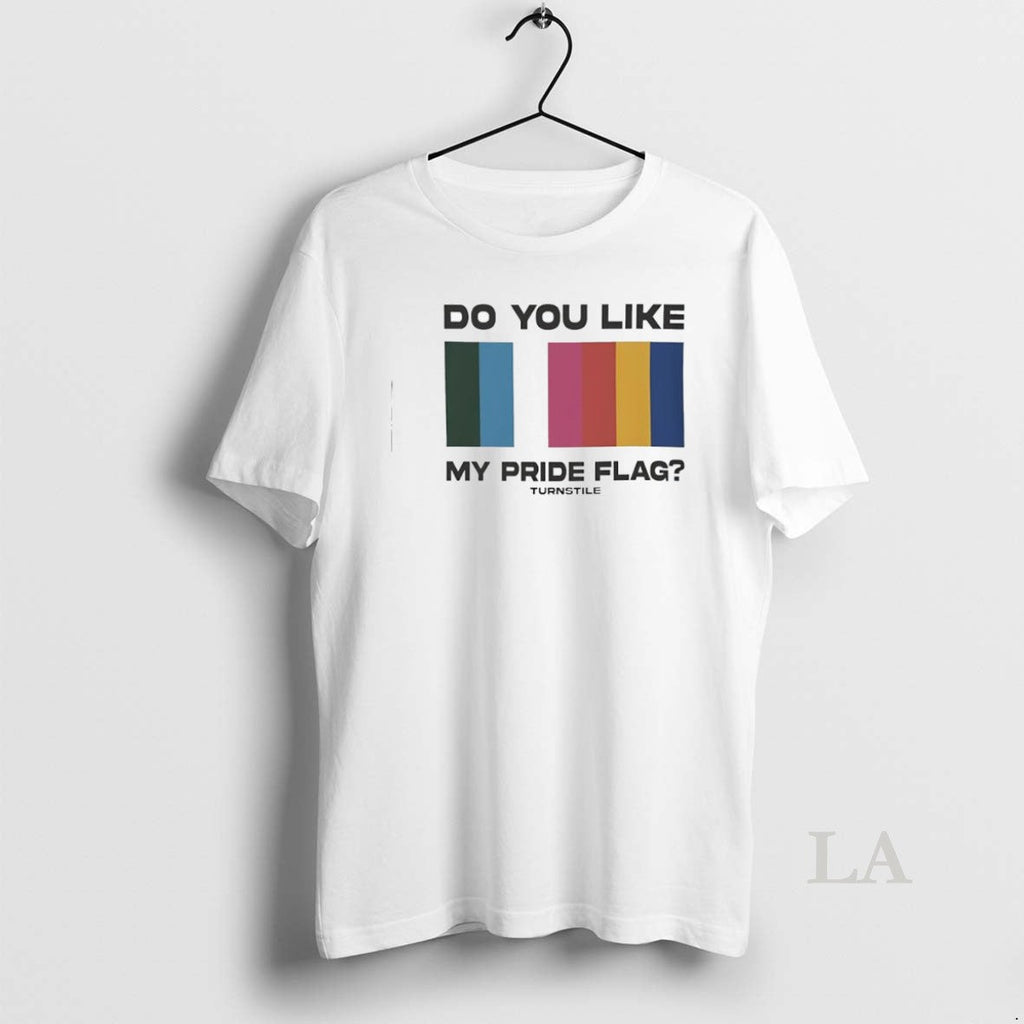 Original Do You Like My Pride Flag Turnstile - Adult & Kids T-Shirts, Sweatshirts & Hoodies apparel design preview 1
