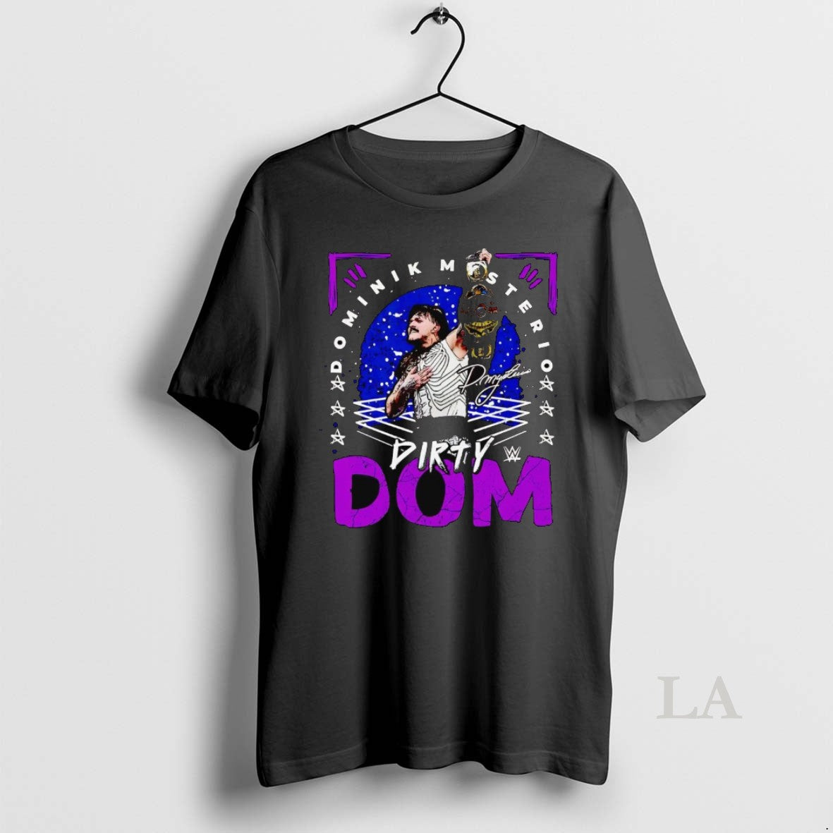 Original Dominik Mysterio Dirty Dom Champion - Adult & Kids T-Shirts, Sweatshirts & Hoodies apparel design preview 1