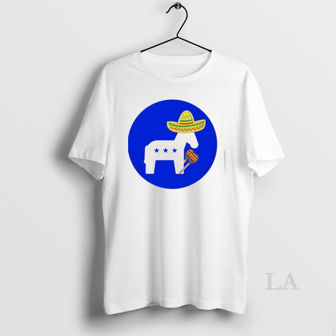 Original Donkey Republic Wearing Mexican Hat Cinco De - Adult & Kids T-Shirts, Sweatshirts & Hoodies apparel design preview 1