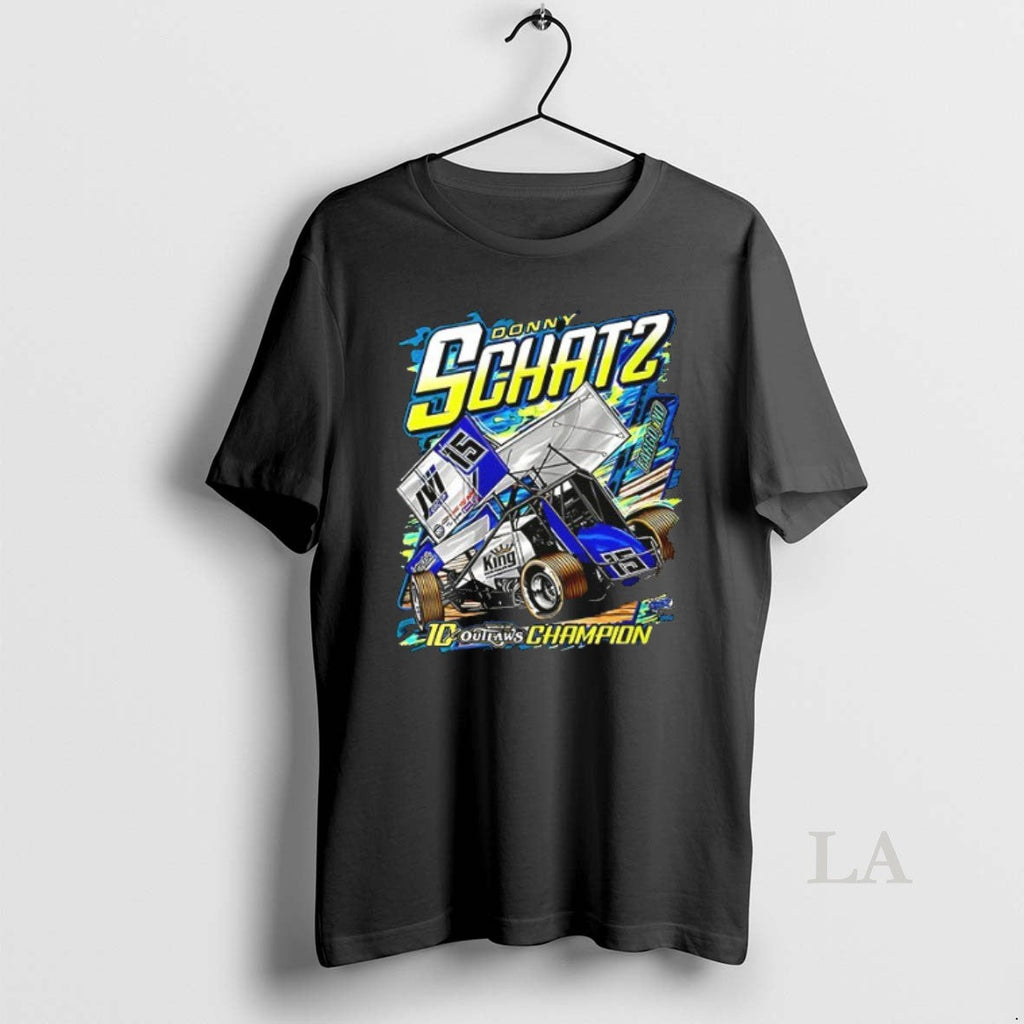 Original Donny Schatz World Of Outlaws Ceramic And - Adult & Kids T-Shirts, Sweatshirts & Hoodies apparel design preview 1