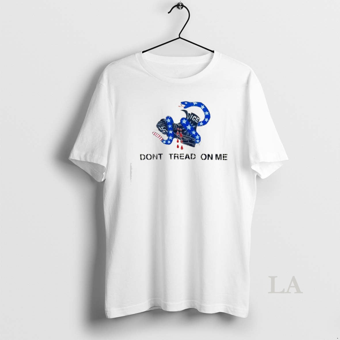 Original Dont Tread On Me Ice Gadsden Flag - Adult & Kids T-Shirts, Sweatshirts & Hoodies apparel design preview 1