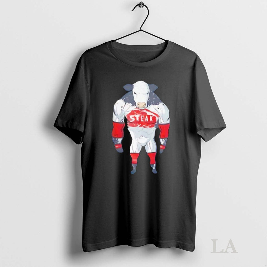 Original Dr Shawn Baker Cow Steak - Adult & Kids T-Shirts, Sweatshirts & Hoodies apparel design preview 1