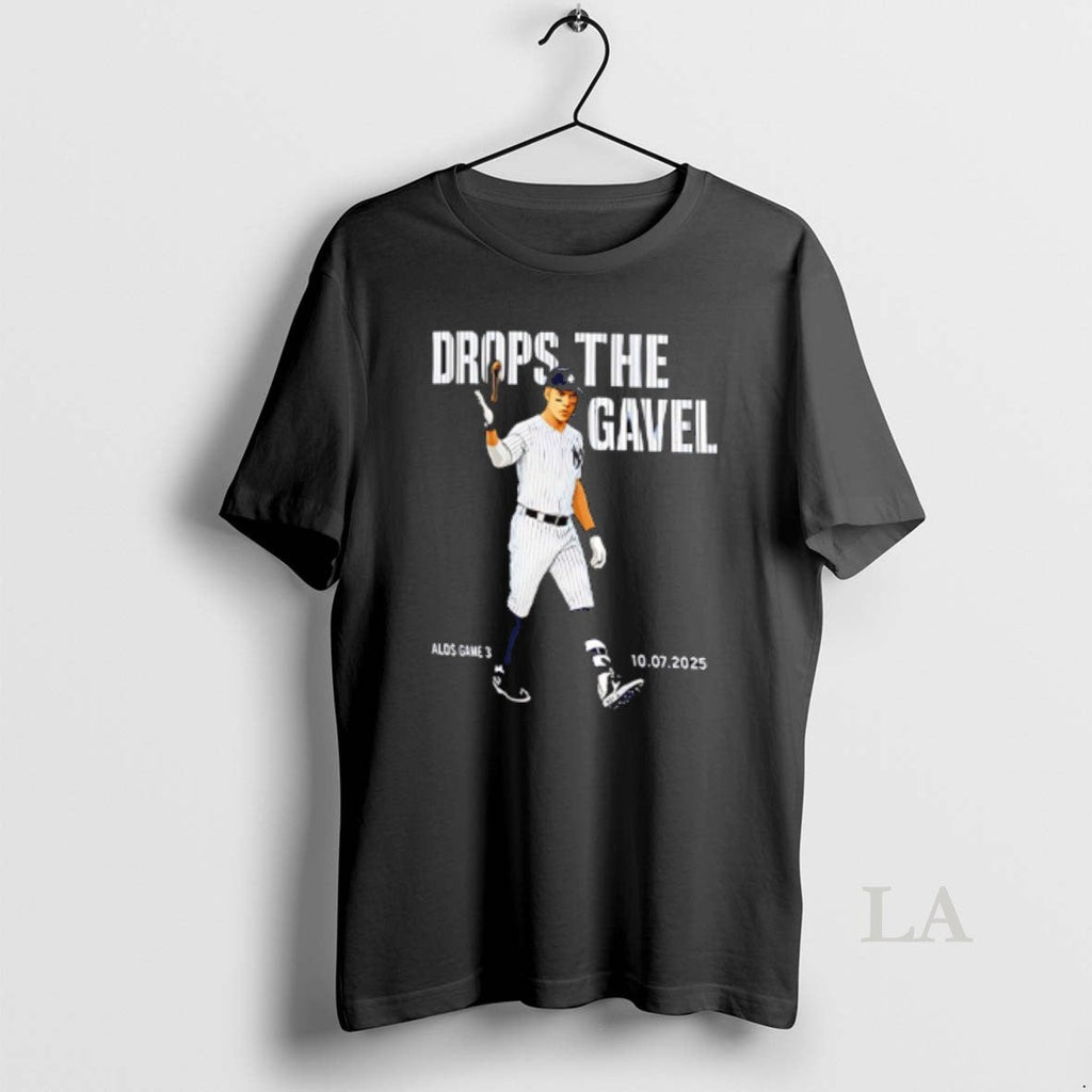 Original Drops The Gavel Brett Gardner New York - Adult & Kids T-Shirts, Sweatshirts & Hoodies apparel design preview 1