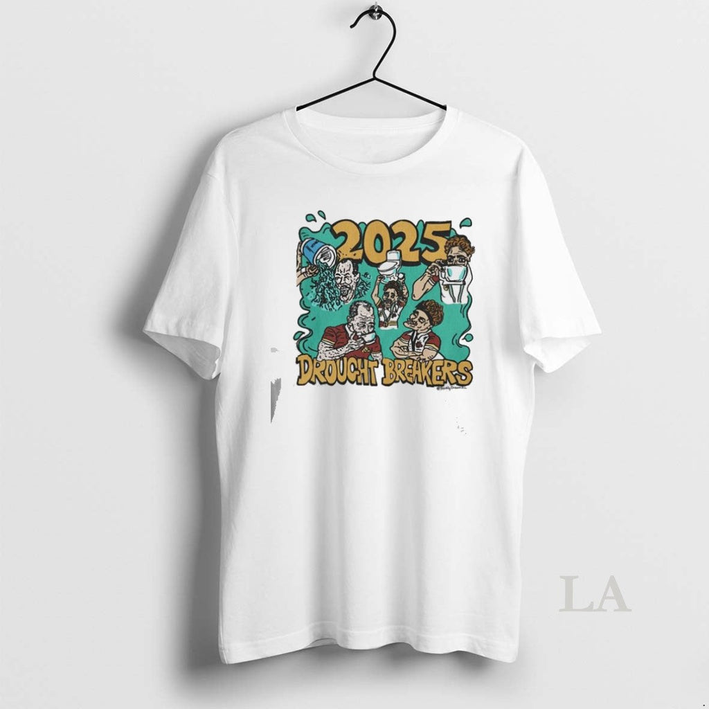 Original Drought Breakers 2025 Badly Drawn Rugby - Adult & Kids T-Shirts, Sweatshirts & Hoodies apparel design preview 1