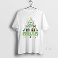 Original Durham Bulls X Peanuts Christmas Tree - Adult & Kids T-Shirts, Sweatshirts & Hoodies apparel design preview 1