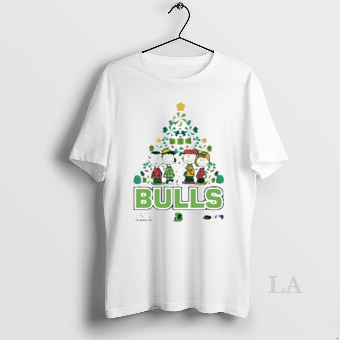 Original Durham Bulls X Peanuts Christmas Tree - Adult & Kids T-Shirts, Sweatshirts & Hoodies apparel design preview 1