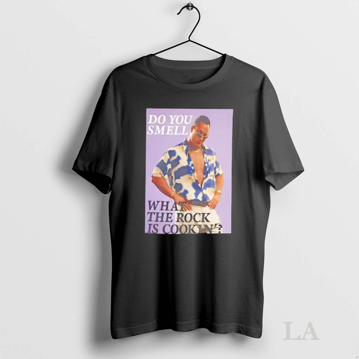Original Dwayne The Rock Johnson Do You Smell What Is - Adult & Kids T-Shirts, Sweatshirts & Hoodies apparel design preview 1