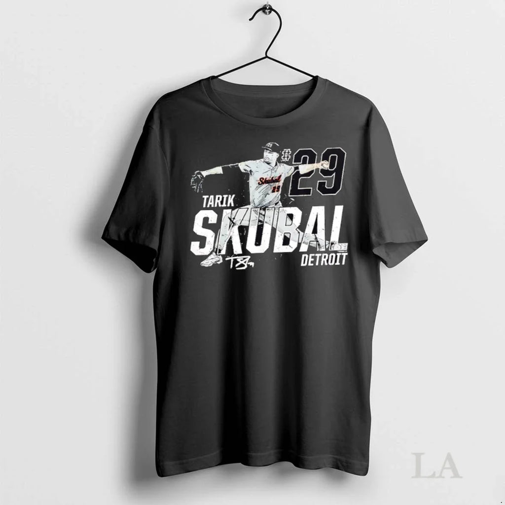 Original Dynamic Pose Tarik Skubal Detroit Baseball - Adult & Kids T-Shirts, Sweatshirts & Hoodies apparel design preview 1