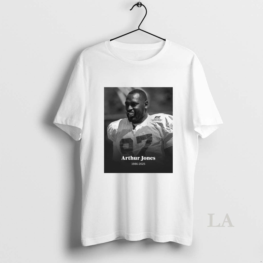 Original Espn Rest In Peace Arthur Jones Has Died At - Adult & Kids T-Shirts, Sweatshirts & Hoodies apparel design preview 1