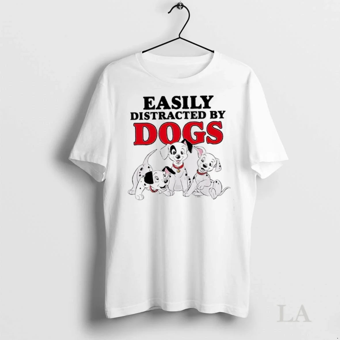Original Easily Distracted By Dogs Cute - Adult & Kids T-Shirts, Sweatshirts & Hoodies apparel design preview 1