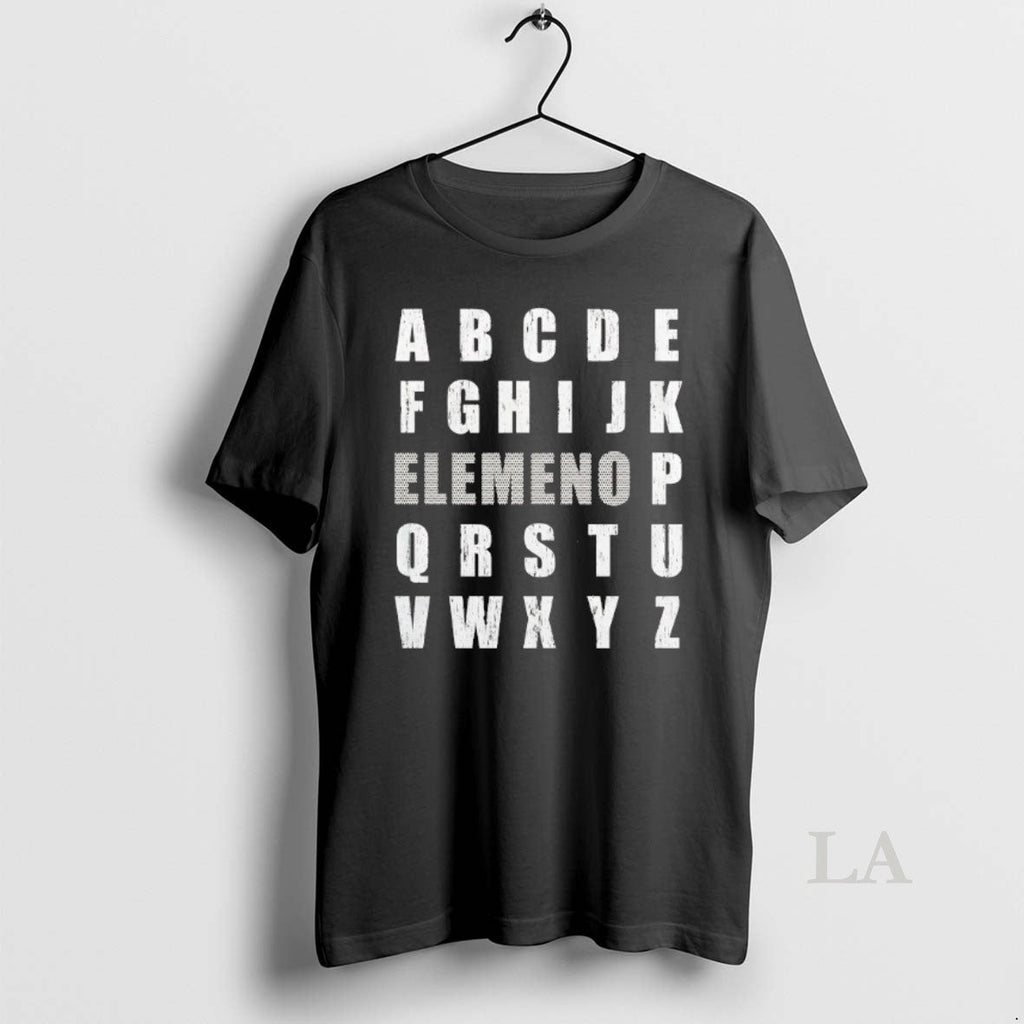 Original Elemeno Alphabet - Adult & Kids T-Shirts, Sweatshirts & Hoodies apparel design preview 1