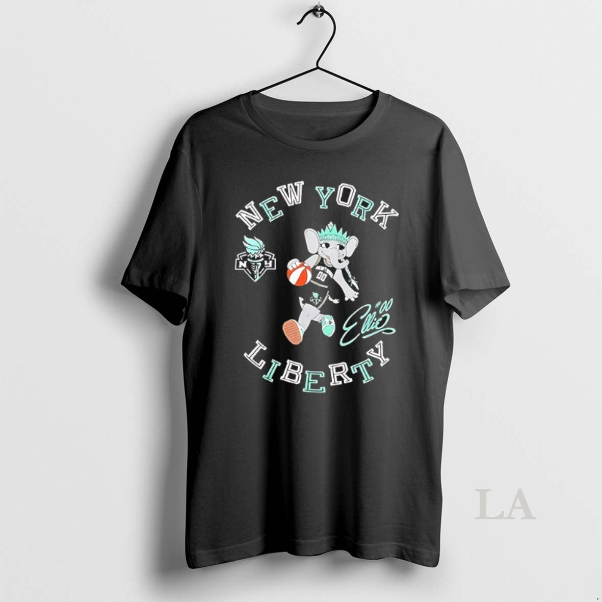 Original Ellie New York Liberty Wnba Numero Uno - Adult & Kids T-Shirts, Sweatshirts & Hoodies apparel design preview 1