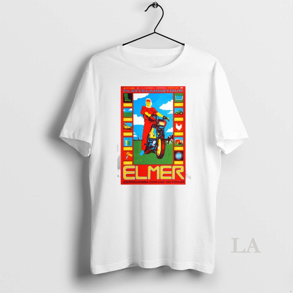 Original Elmer And Kaat Van Stralen Tour 2025 - Adult & Kids T-Shirts, Sweatshirts & Hoodies apparel design preview 1