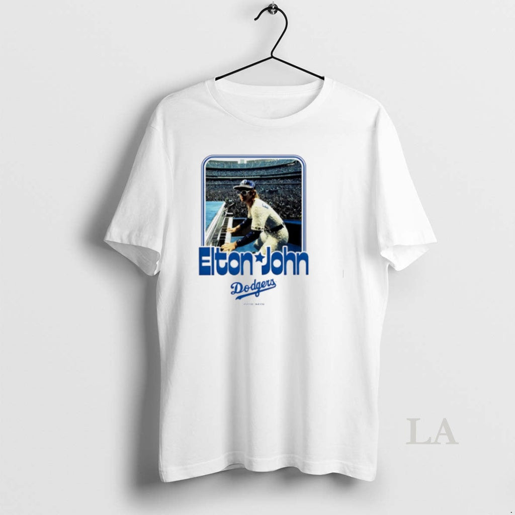 Original Elton John X La Dodger Stadium - Adult & Kids T-Shirts, Sweatshirts & Hoodies apparel design preview 1