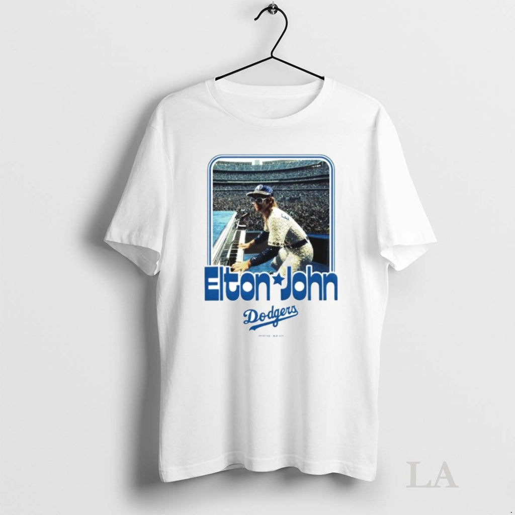 Original Elton John X Los Angeles Dodgers Stadium - Adult & Kids T-Shirts, Sweatshirts & Hoodies apparel design preview 1