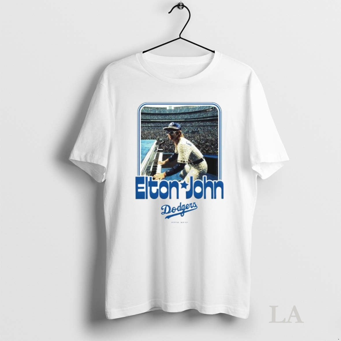 Original Elton John X Los Angeles Dodgers Stadium - Adult & Kids T-Shirts, Sweatshirts & Hoodies apparel design preview 1