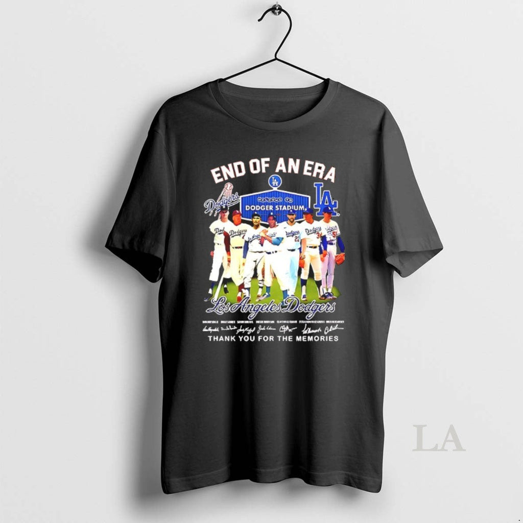 Original End Of An Era Los Angeles Dodgers Baseball - Adult & Kids T-Shirts, Sweatshirts & Hoodies apparel design preview 1