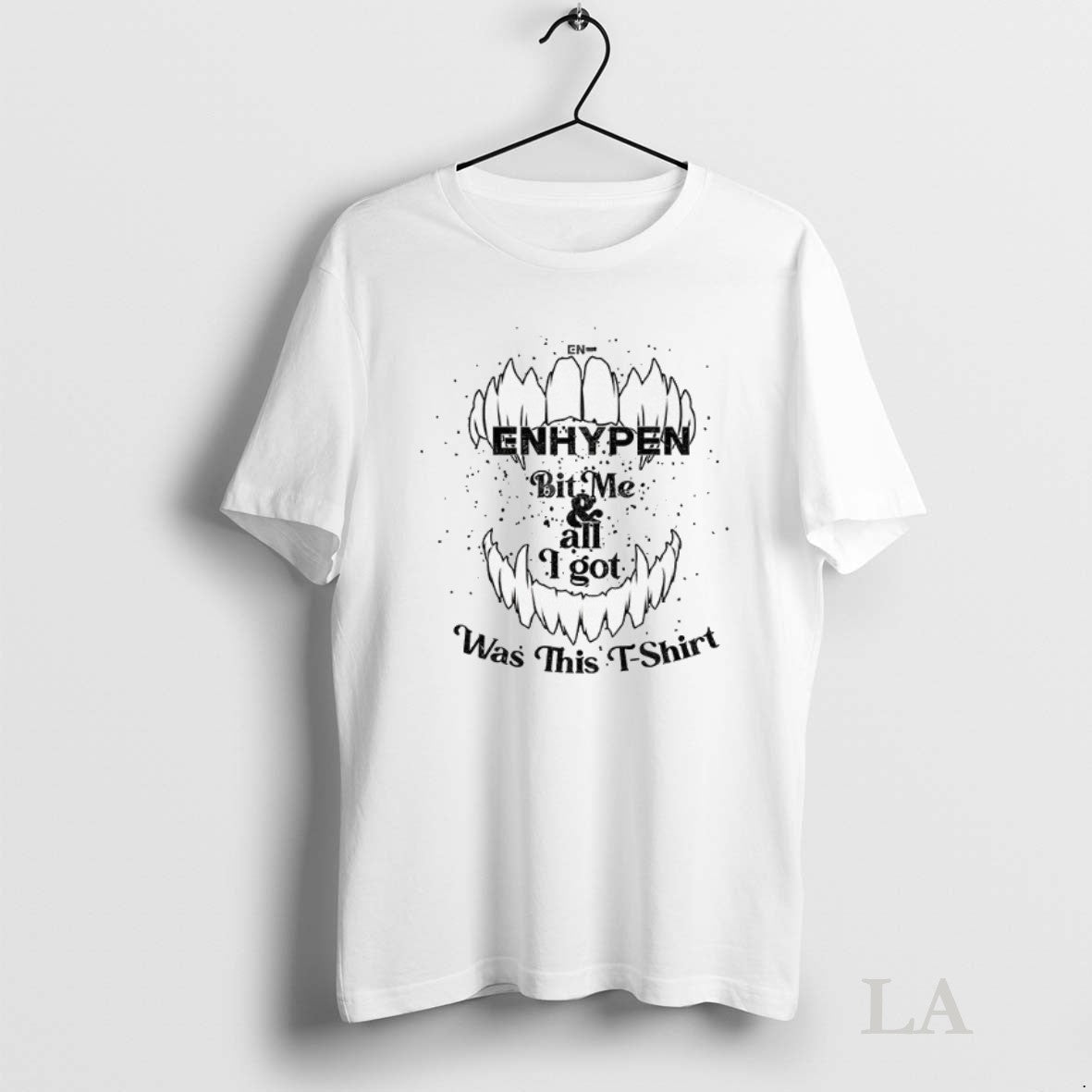 Original Enhypen Bit Me And All I Got Was This - Adult & Kids T-Shirts, Sweatshirts & Hoodies apparel design preview 1