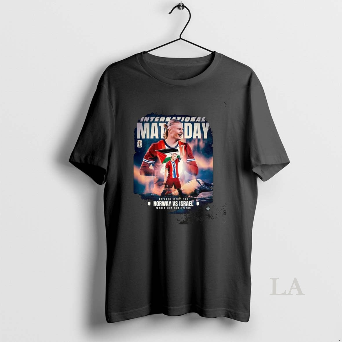 Original Erling Haaland International Math Day - Adult & Kids T-Shirts, Sweatshirts & Hoodies apparel design preview 1