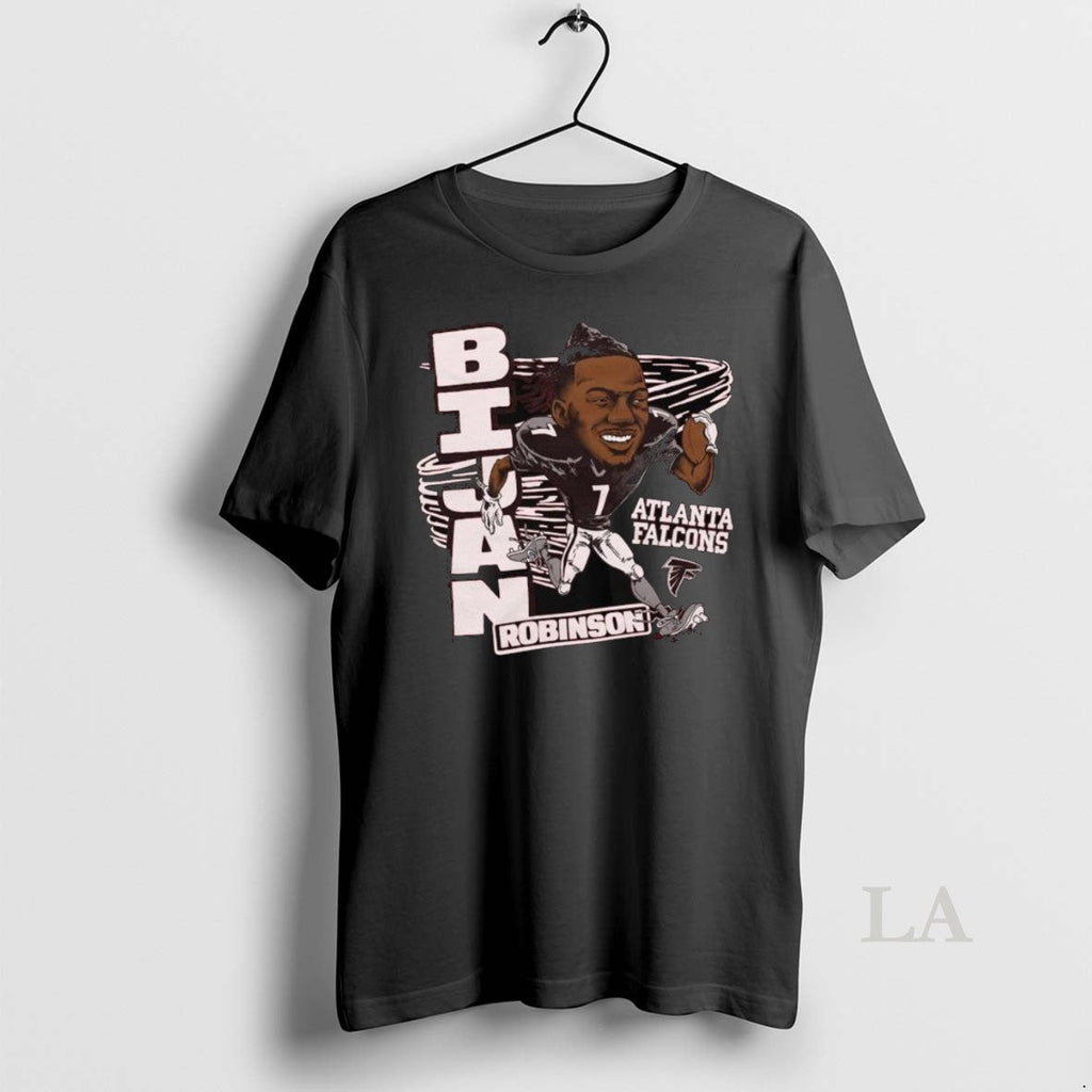 Original Falcons Bijan Robinson Atlanta Long Sleve - Adult & Kids T-Shirts, Sweatshirts & Hoodies apparel design preview 1