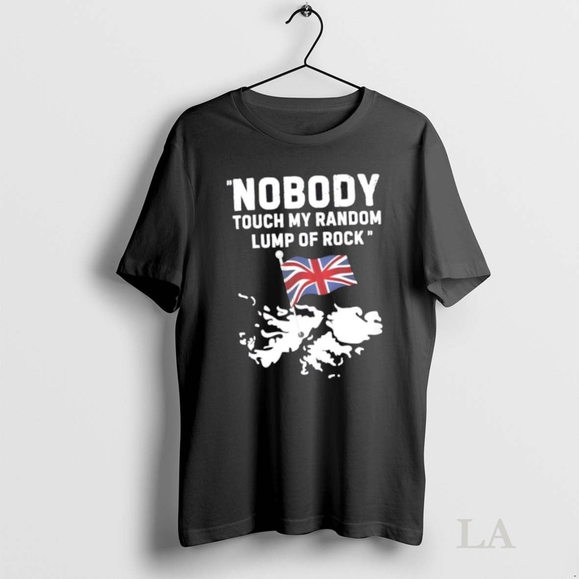 Original Falkland Islands Nobody Touch My Random Lump - Adult & Kids T-Shirts, Sweatshirts & Hoodies apparel design preview 1