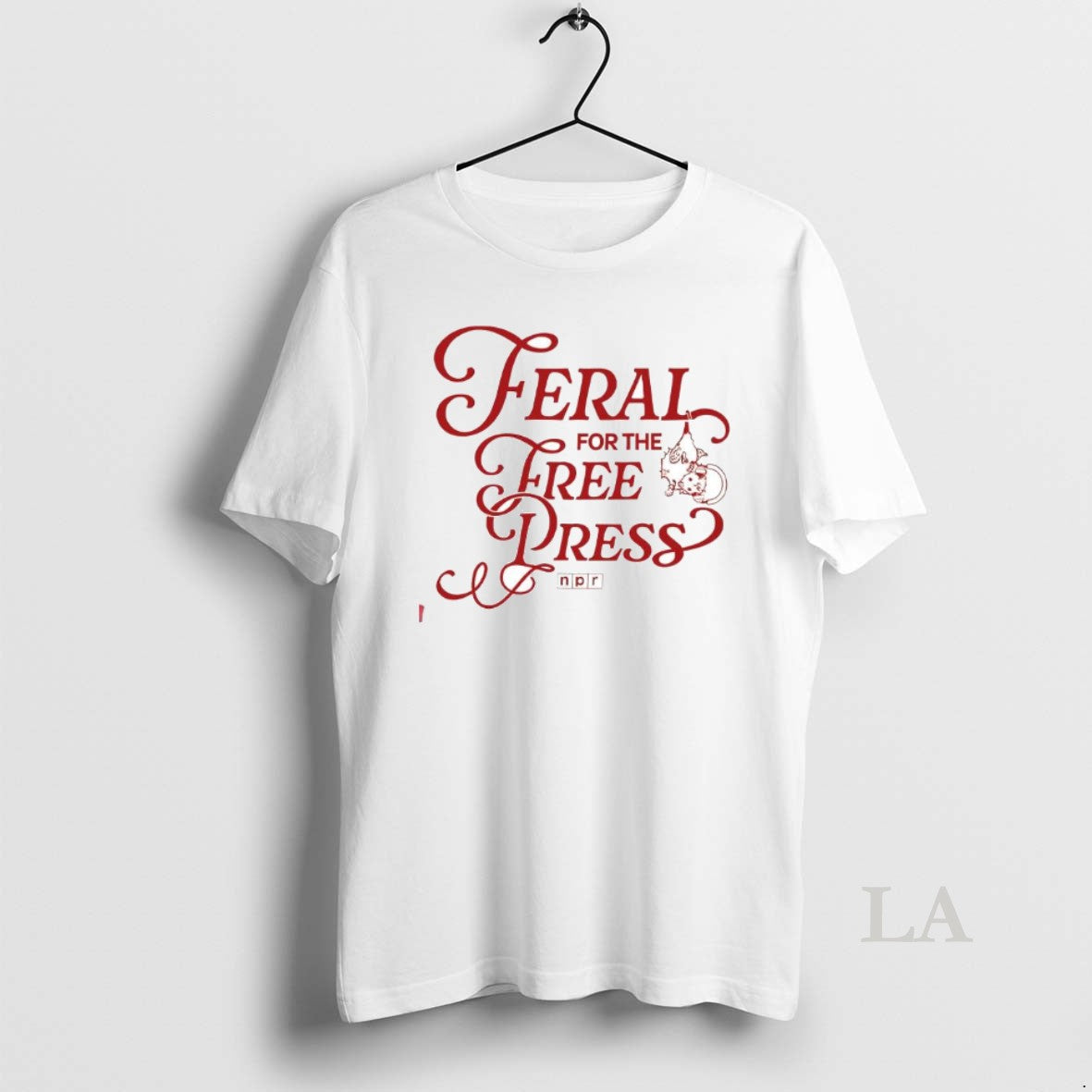Original Feral Free For The Press - Adult & Kids T-Shirts, Sweatshirts & Hoodies apparel design preview 1