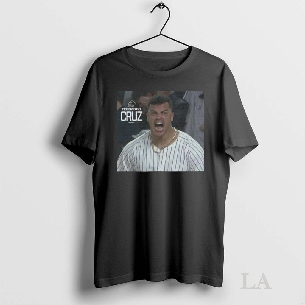 Original Fernando Cruz Hype New York Yankees Mlb - Adult & Kids T-Shirts, Sweatshirts & Hoodies apparel design preview 1