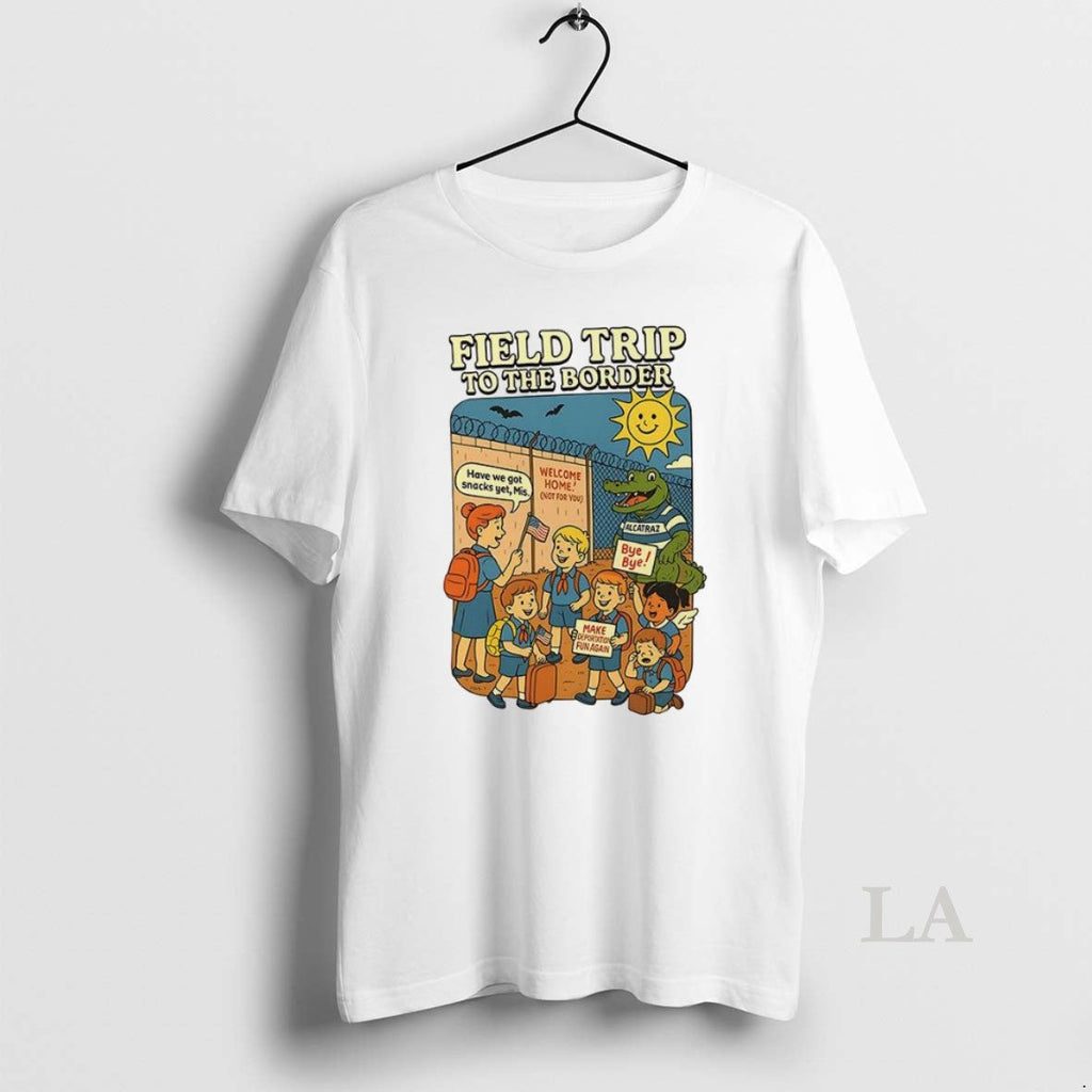 Original Field Trip To The Border Subtle Abolish Ice - Adult & Kids T-Shirts, Sweatshirts & Hoodies apparel design preview 1