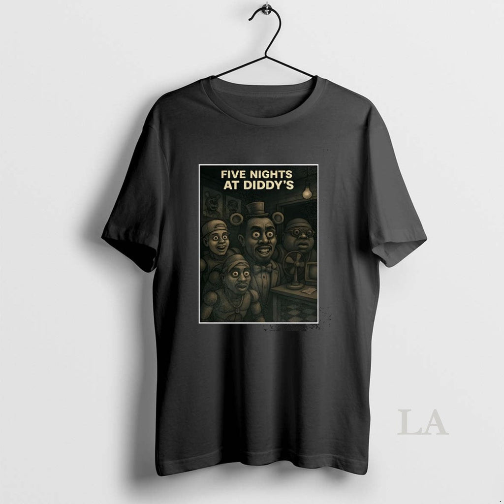Original Five Nights At Diddys Caricature - Adult & Kids T-Shirts, Sweatshirts & Hoodies apparel design preview 1