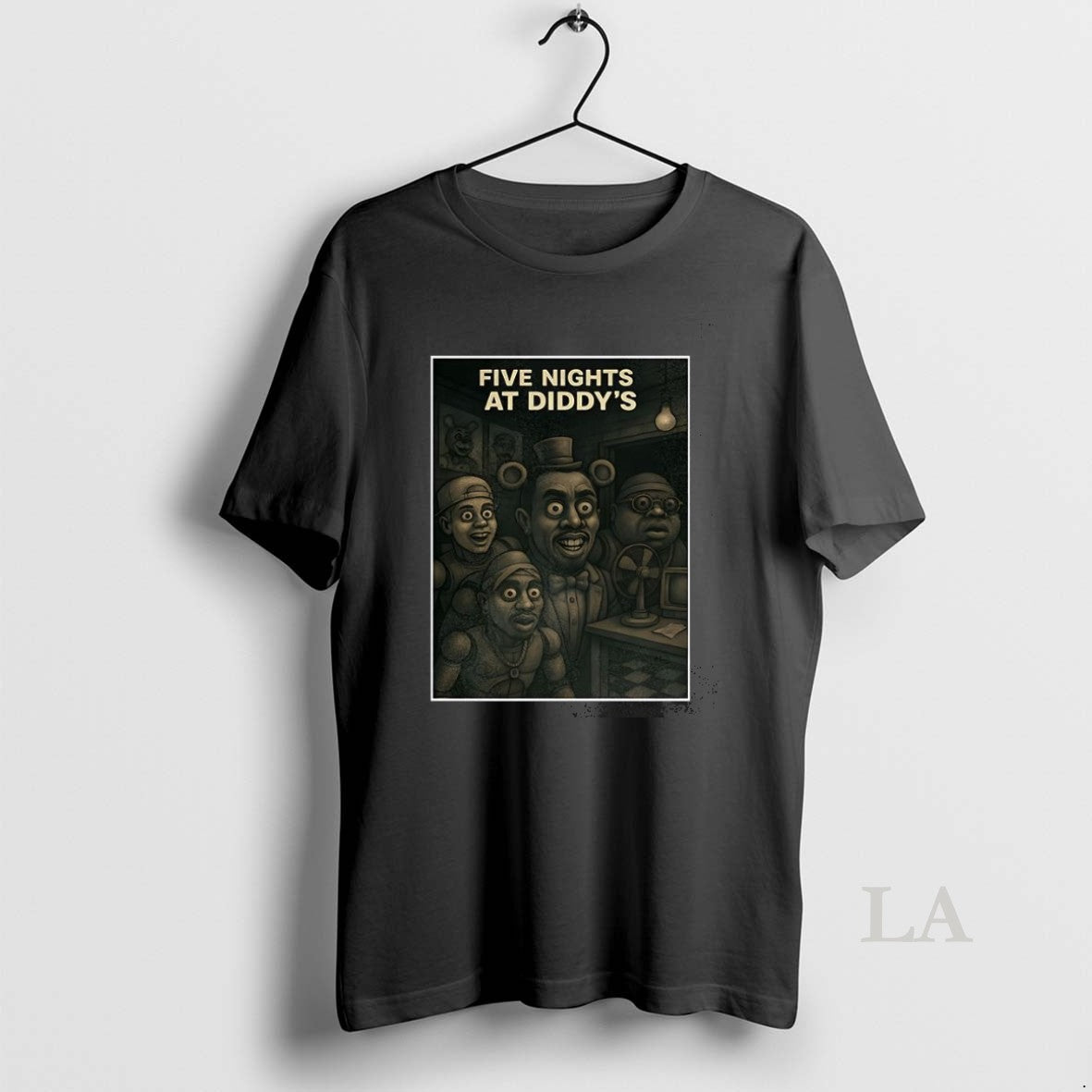 Original Five Nights At Diddys Caricature - Adult & Kids T-Shirts, Sweatshirts & Hoodies apparel design preview 1