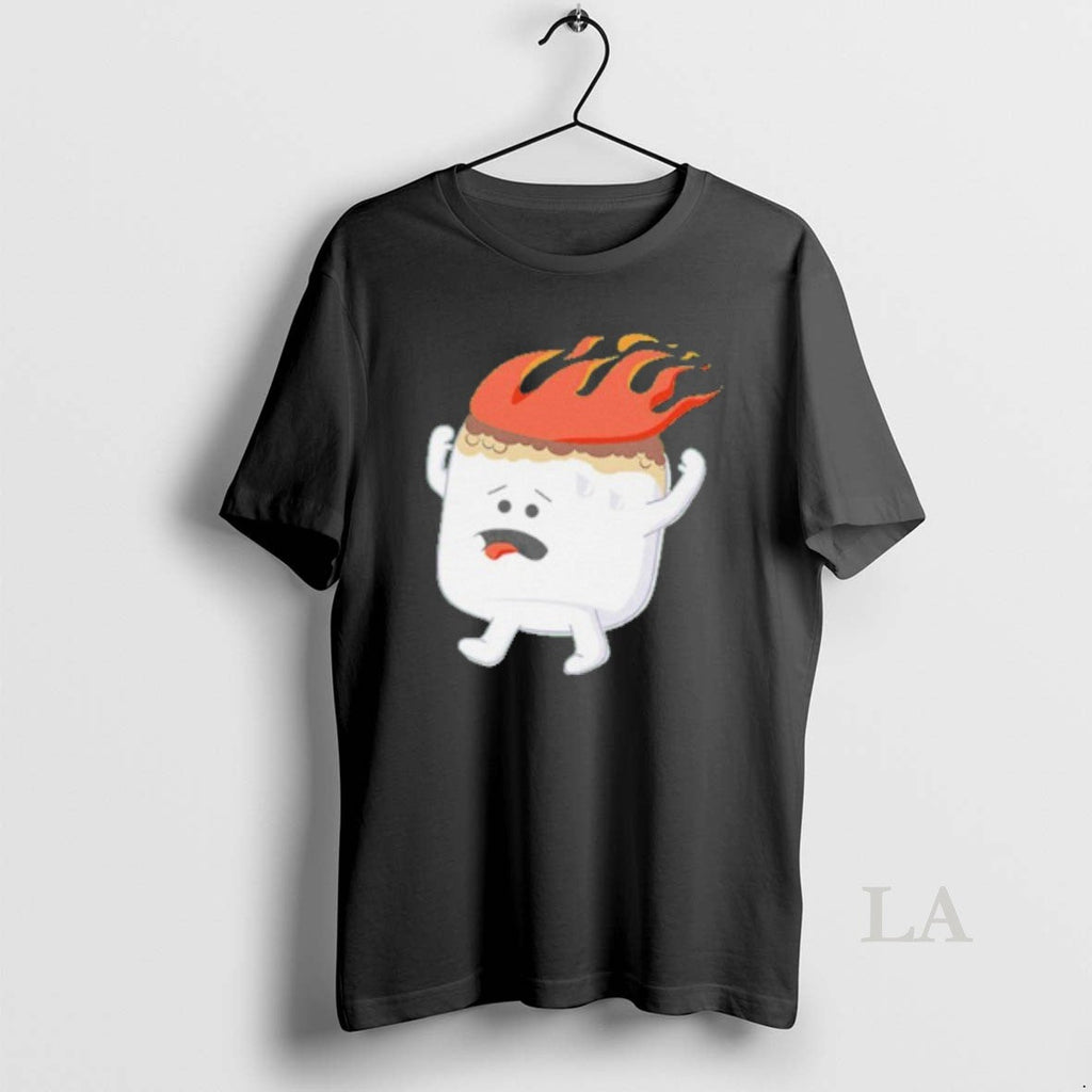 Original Flaming Marshmallow - Adult & Kids T-Shirts, Sweatshirts & Hoodies apparel design preview 1