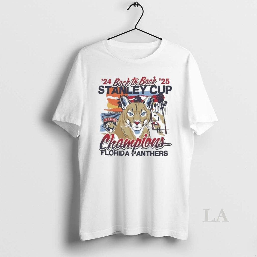 Original Florida Panthers Back To Sunset Franklin - Adult & Kids T-Shirts, Sweatshirts & Hoodies apparel design preview 1