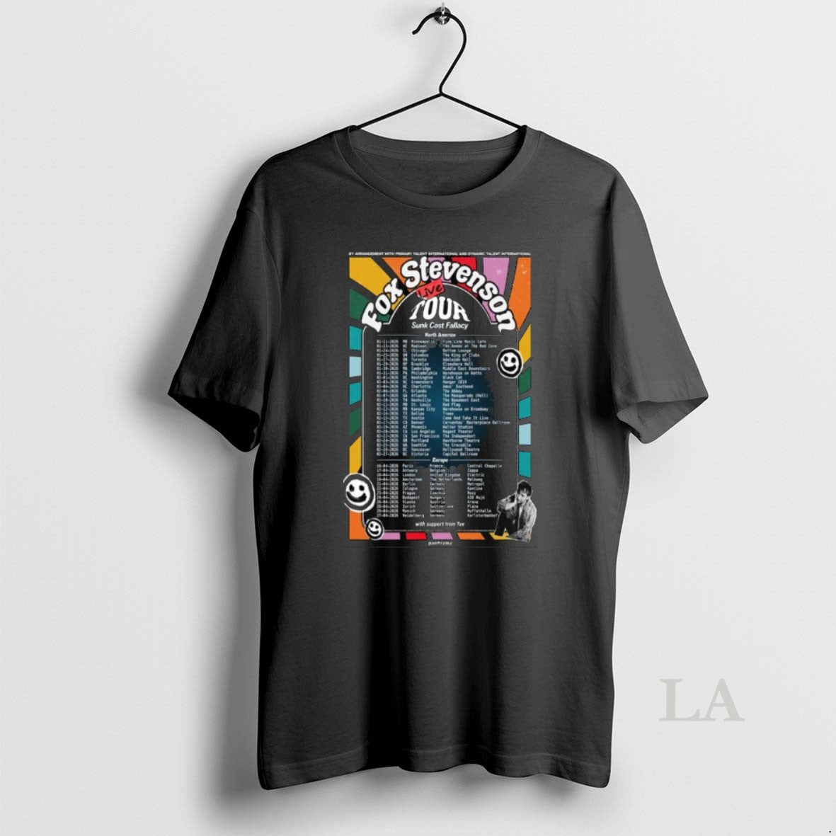 Original Fox Stevenson North America Europe 2026 Long - Adult & Kids T-Shirts, Sweatshirts & Hoodies apparel design preview 1