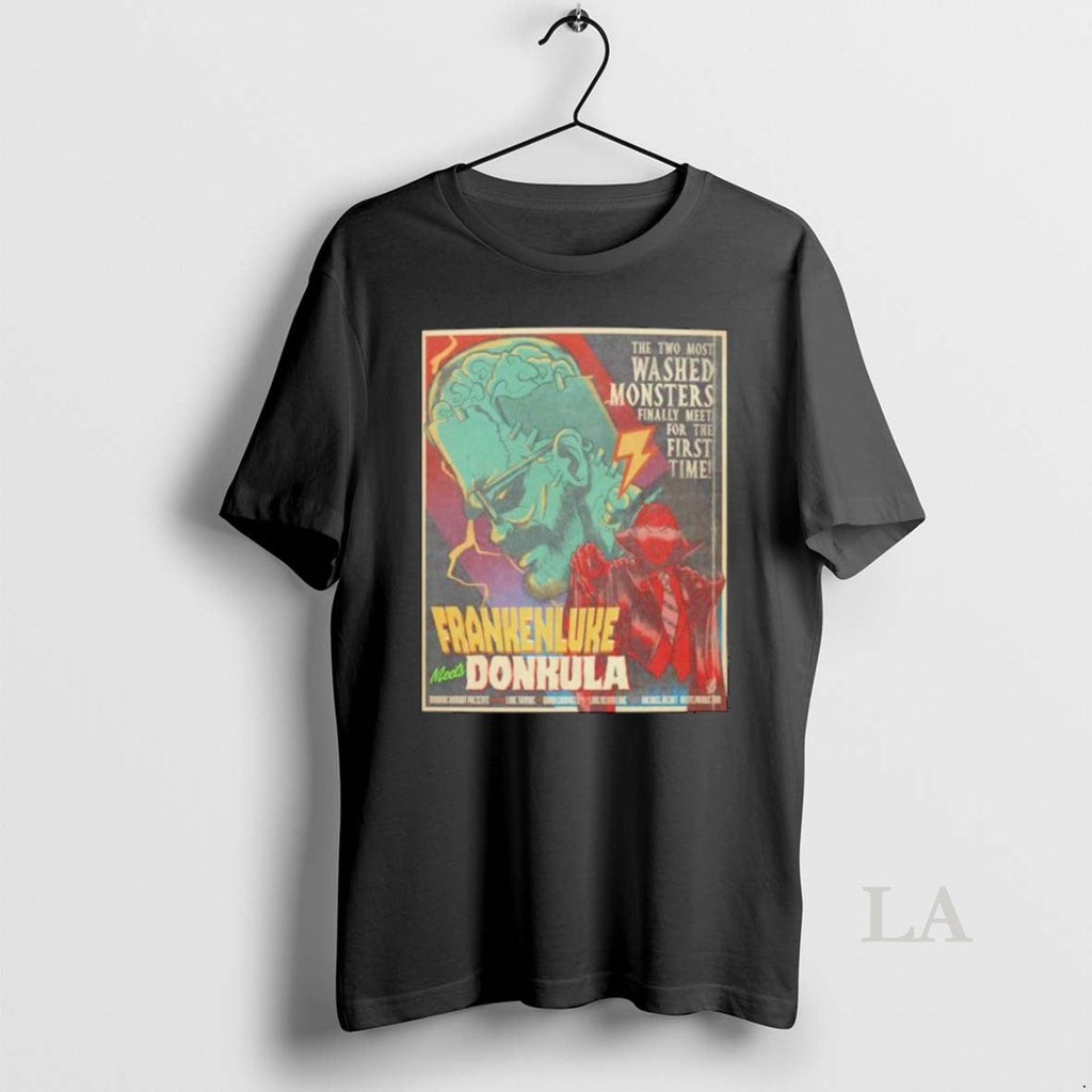 Original Frankenluke Donkula The Two Most Wasahed - Adult & Kids T-Shirts, Sweatshirts & Hoodies apparel design preview 1