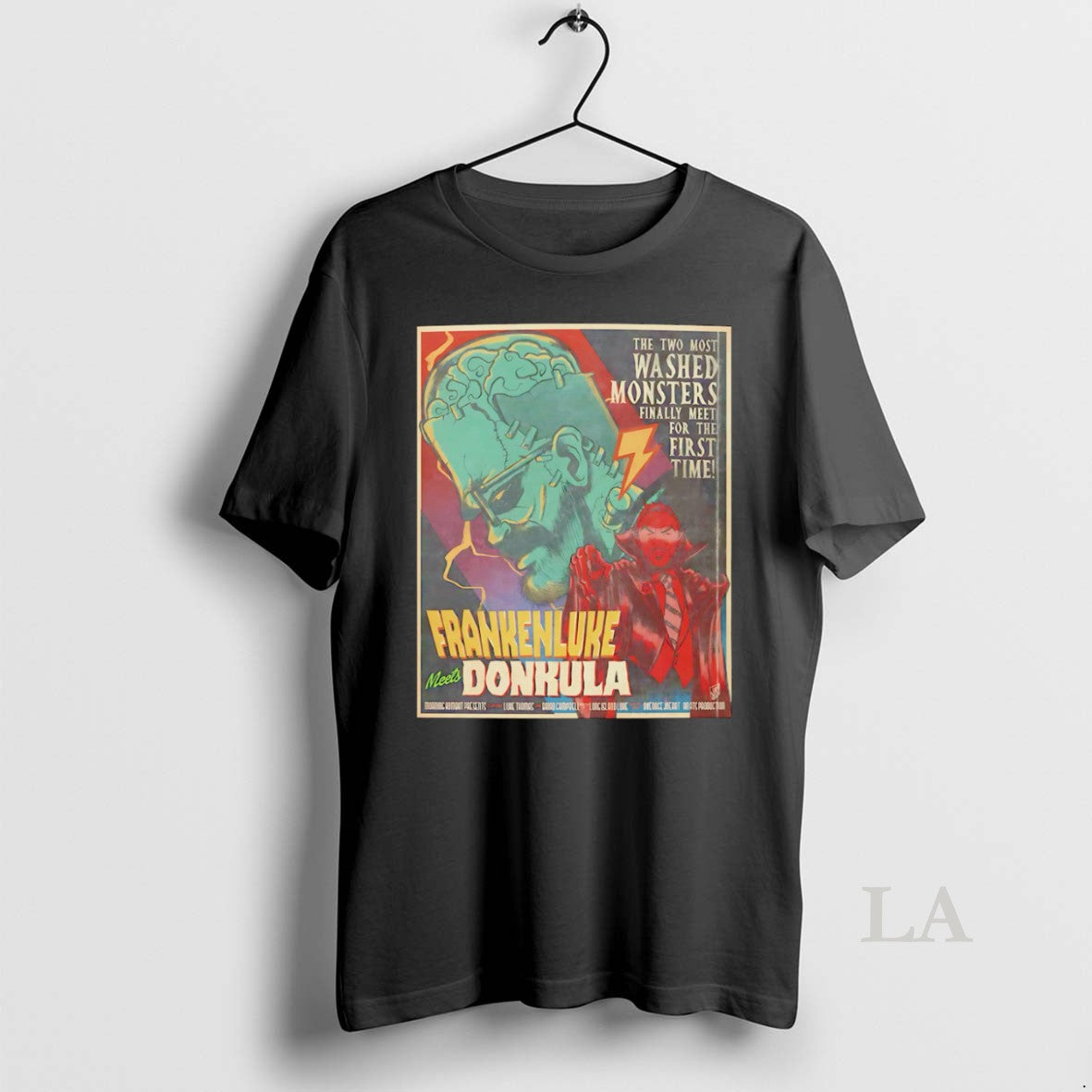 Original Frankenluke And Donkula - Adult & Kids T-Shirts, Sweatshirts & Hoodies apparel design preview 1