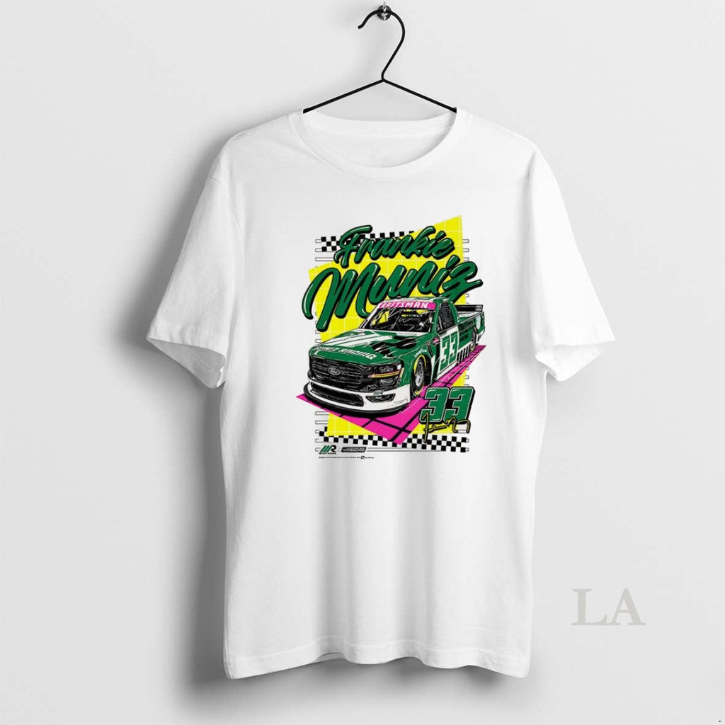 Original Frankie Muniz 33 Nascar Signature - Adult & Kids T-Shirts, Sweatshirts & Hoodies apparel design preview 1