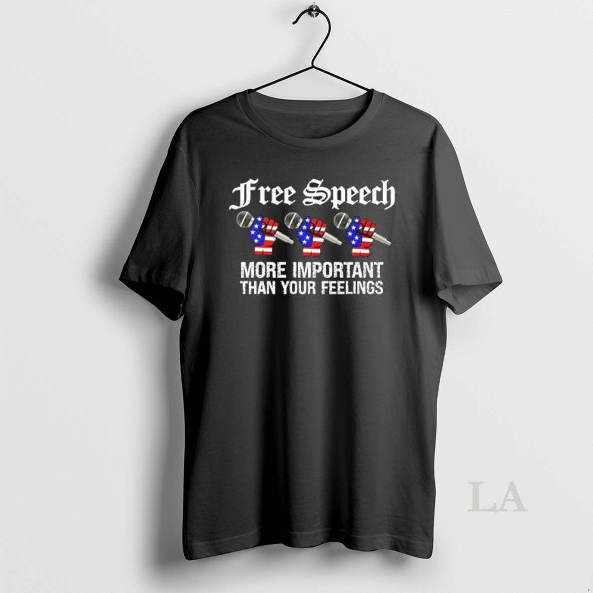 Original Free Speech More Important Than Your - Adult & Kids T-Shirts, Sweatshirts & Hoodies apparel design preview 1