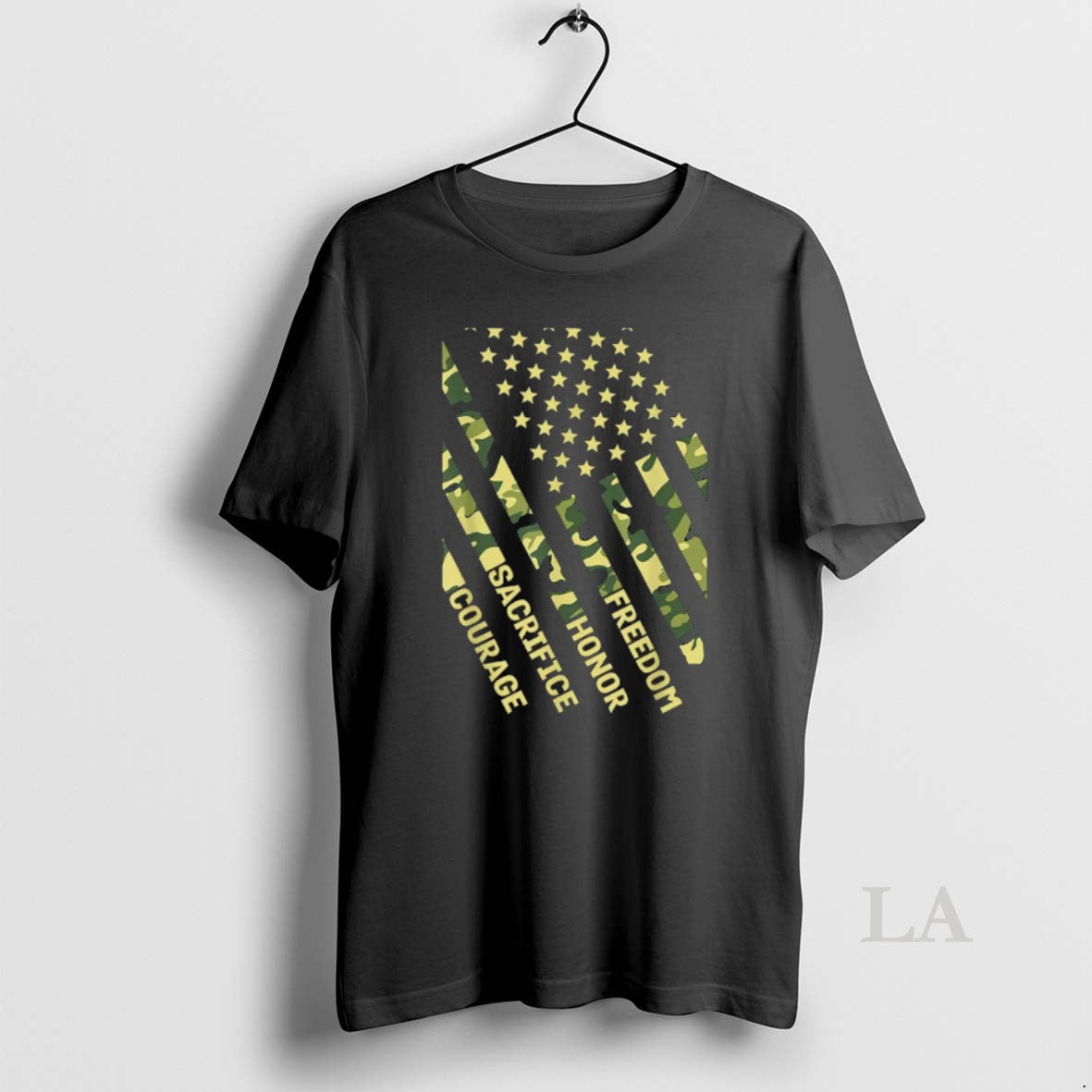 Original Freedom Honor Courage Sacrifice American - Adult & Kids T-Shirts, Sweatshirts & Hoodies apparel design preview 1