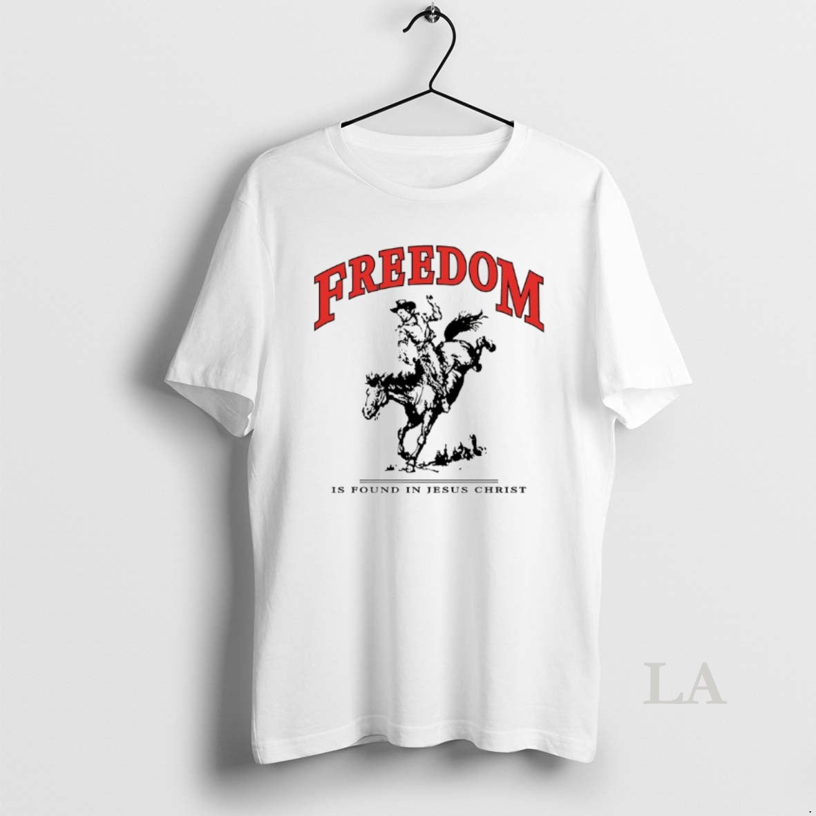 Original Freedom Is Found In Jesus Christ - Adult & Kids T-Shirts, Sweatshirts & Hoodies apparel design preview 1