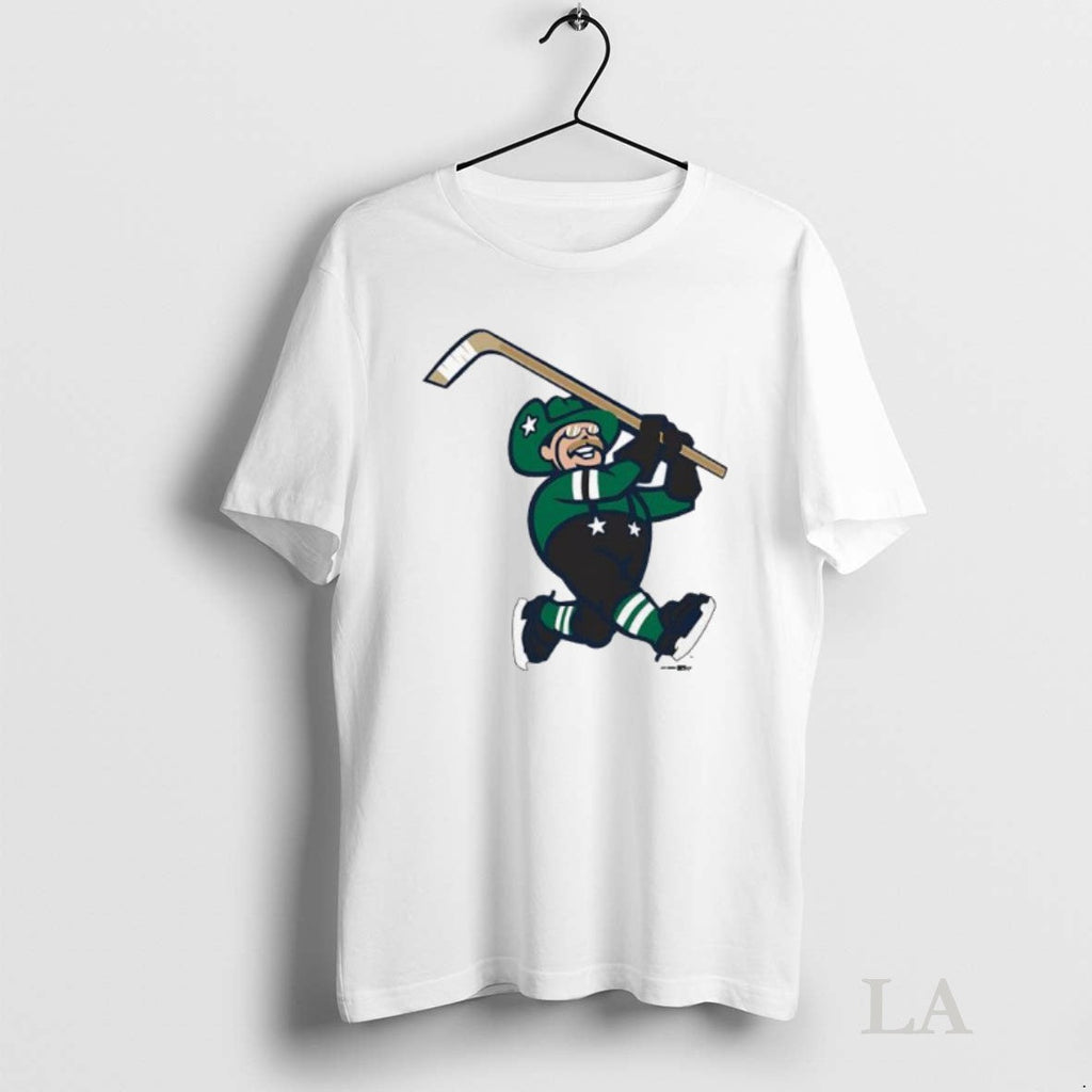 Original Frisco Roughriders Dallas Stars Night Mascot - Adult & Kids T-Shirts, Sweatshirts & Hoodies apparel design preview 1