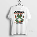 Original Frog I Dont Always Tolerate Stupid People - Adult & Kids T-Shirts, Sweatshirts & Hoodies apparel design preview 1