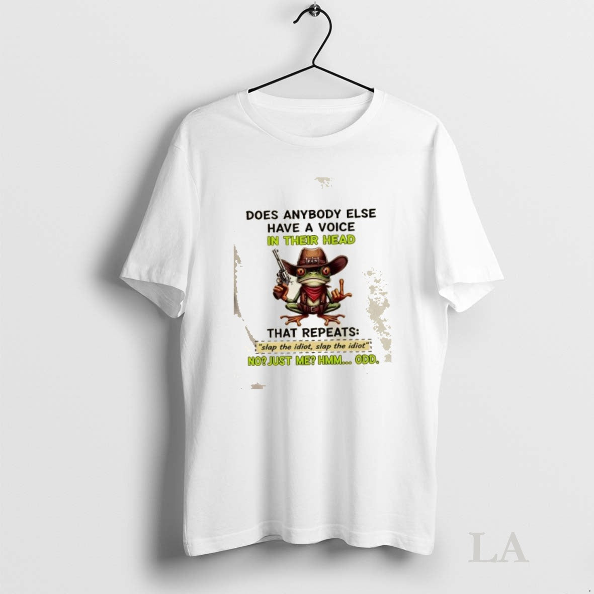 Original Frog Does Anybody Else Have A Voice In Their - Adult & Kids T-Shirts, Sweatshirts & Hoodies apparel design preview 1
